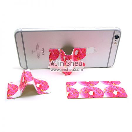 Custom made sticky screen phone holder - Screen Cleaner for mobile phone